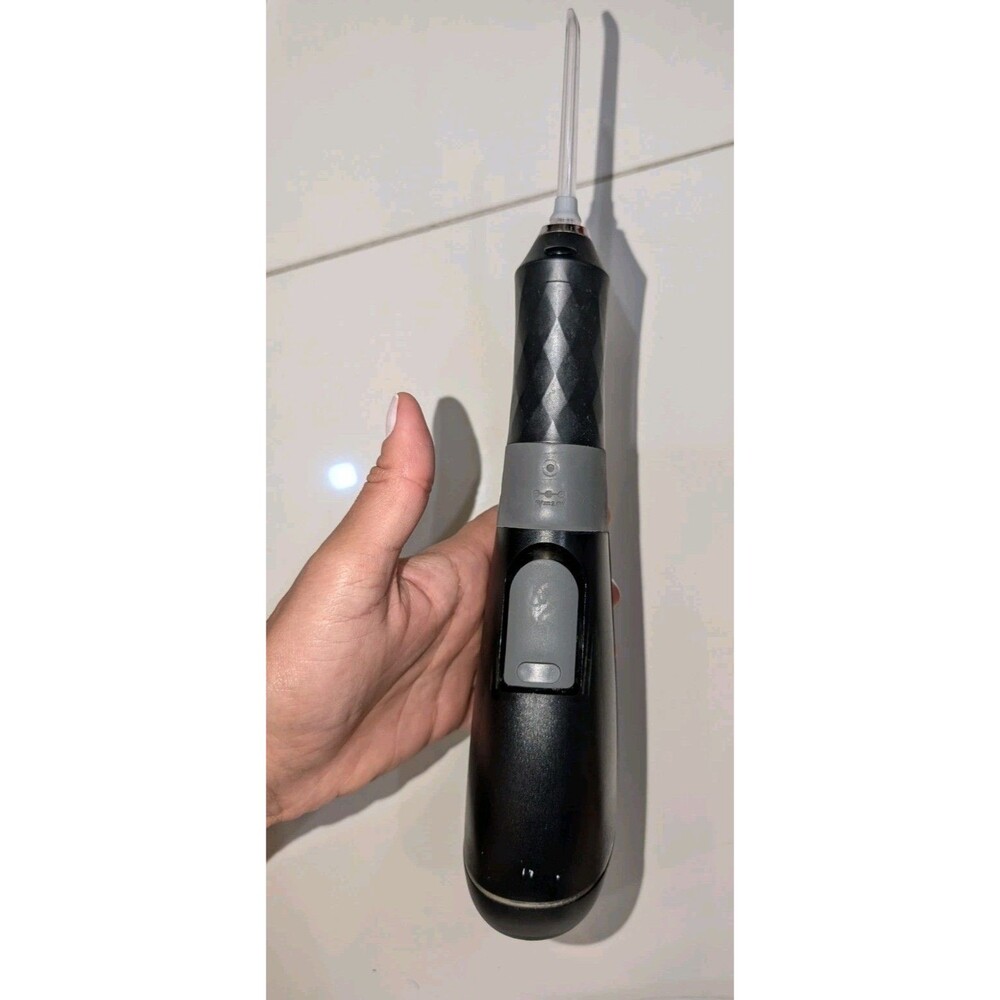 Burst Sonic Endless Floss - Cordless Water Flosser Black with Travel Pouch
